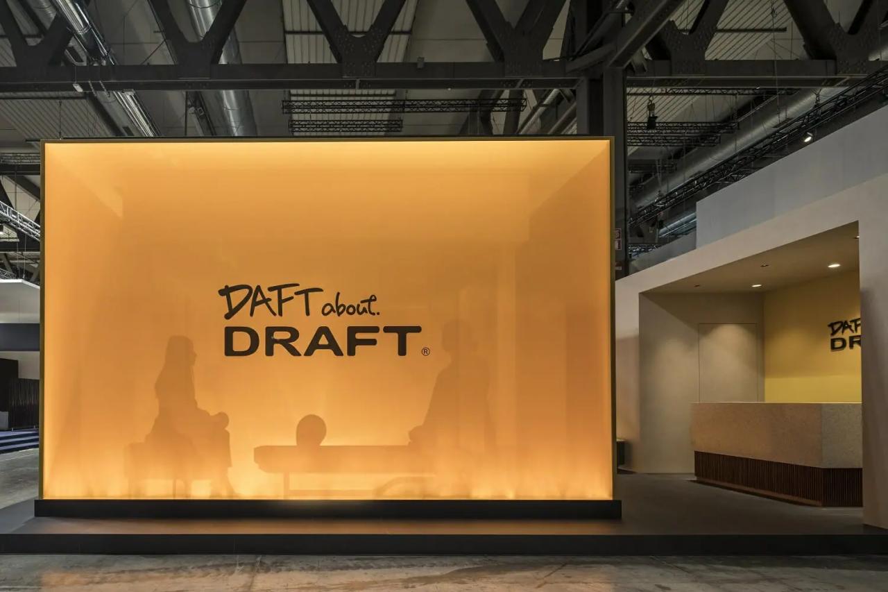 DAFT about DRAFT　展示ブース